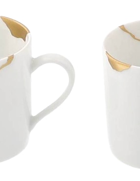 Set de tazas espresso Bernardaud Kintsugi 12 piezas