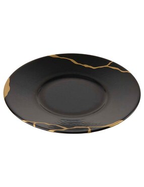Set de tazas terno Bernardaud Kintsugi Coal 8 piezas
