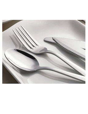 Set cubiertos Genérica de acero 48 piezas
