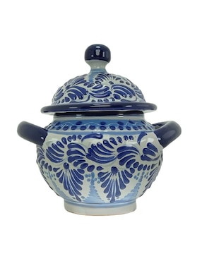 Set café Zezda de talavera con acabado brillante