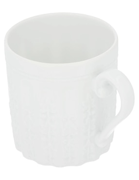Taza americana Bernardaud Louvre Blanc