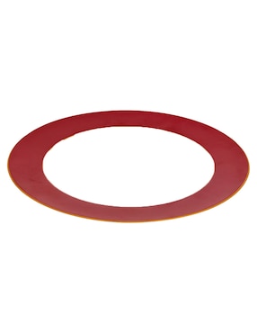 Plato base Bernardaud Opaline Sanguine de porcelana