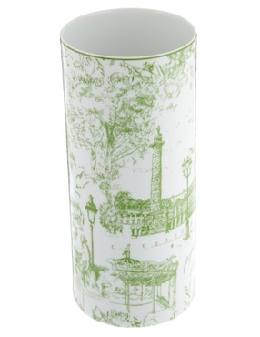 Florero Bernardaud Tout Paris de porcelana