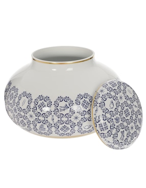 Jarrón Vista Alegre Transatlántica de porcelana
