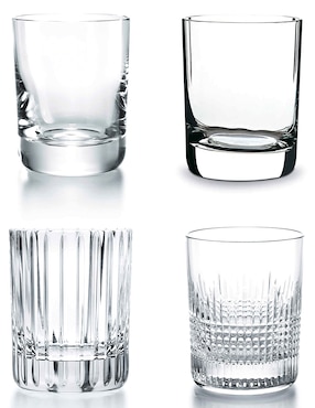 Set vasos Baccarat de cristal con 4 piezas