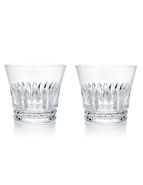 Set vasos Baccarat de cristal con 2 piezas