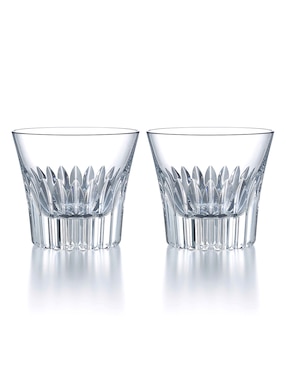Set vasos Baccarat de cristal con 2 piezas