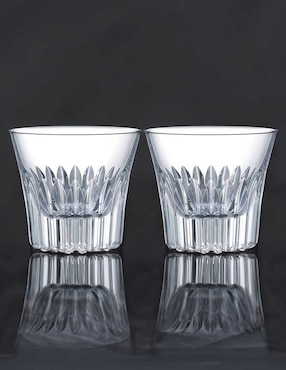 Set vasos Baccarat de cristal con 2 piezas