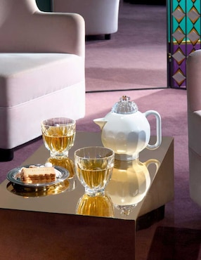 Set té Baccarat Faunac de cristal