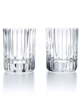 Set vasos Baccarat de cristal con 2 piezas