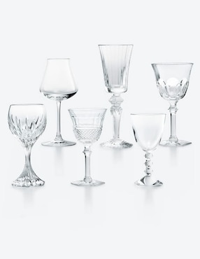 Set De Copas Para Champán Baccarat Coffret De Cristal 6 Piezas