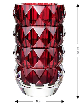 Florero Baccarat Louxor de cristal