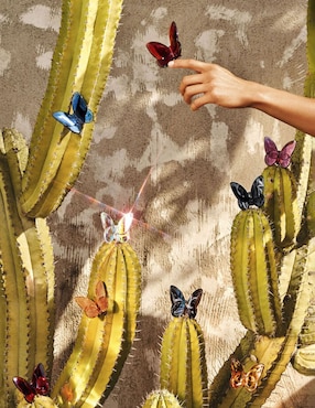 Escultura Baccarat Papillon