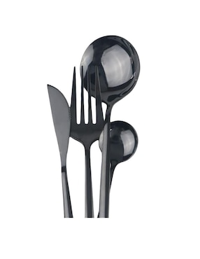 Set cubiertos Genérica de acero inoxidable 24 piezas