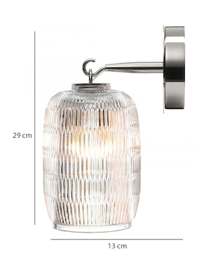 Lámpara de pared Incandescente Baccarat Celeste