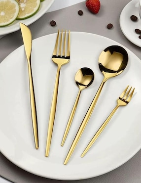 Set cubiertos Genérica de acero inoxidable 40 piezas