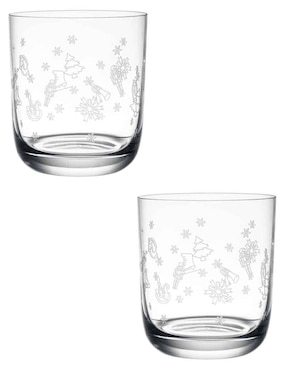 Set vaso Doble Pack Villeroy & Boch Toy'S Delight de vidrio con 2 piezas