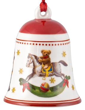 Figura decorativa de campana Villeroy & Boch My Christmas Tree de porcelana