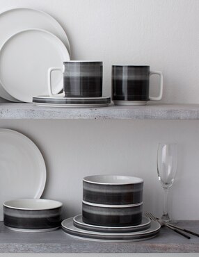 Taza americana Noritake Stax Ombre Jet