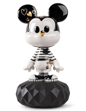 Escultura Lladró Mickey Mouse Black & White