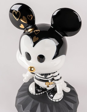 Escultura Lladró Mickey Mouse Black & White