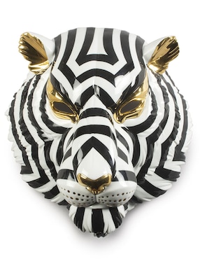 Escultura Lladró Máscara Tigre