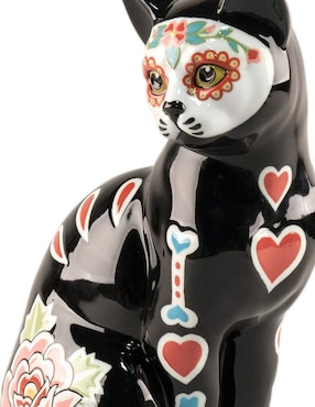 Escultura Lladró Gato Catrina