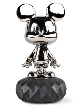 Escultura Lladró Mickey Mouse Platinum De Porcelana