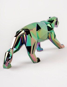 Escultura Lladró Panther Iridiscent