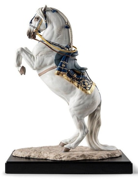 Escultura Lladró Caballo Español De Porcelana