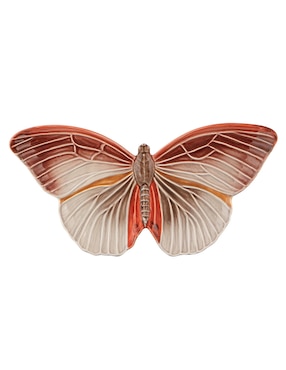 Figura Decorativa De Mariposa Bordallo Pinheiro