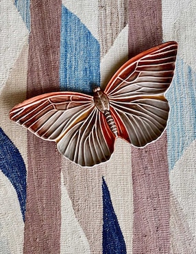 Figura decorativa de mariposa Bordallo Pinheiro