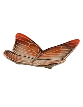 Plato pan Bordallo Pinheiro Cloudy Butterflies de loza