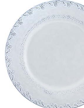 Plato trinche Bordallo Pinheiro Flora de loza