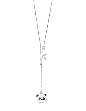 Colgante Y Dije de panda Cometa de plata P 925
