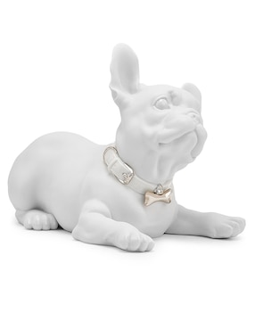 Escultura Lladró Bulldog Francés De Porcelana