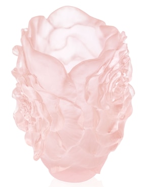 Florero Daum Camélia de cristal
