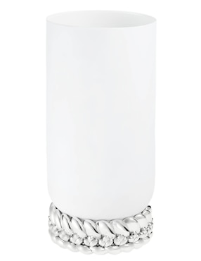 Florero Christofle Babylone de porcelana