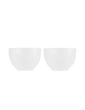 Set bowl Christofle Mood Asia Luna 2 piezas de porcelana