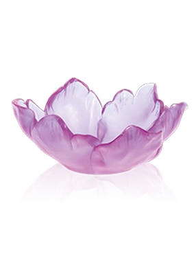 Bowl Decorativo Daum Tulipe De Cristal