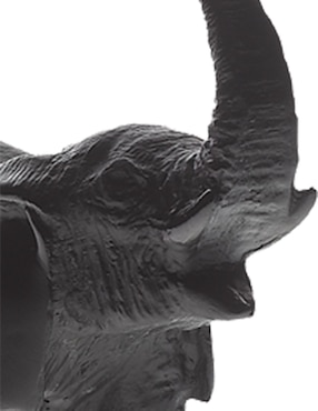 Escultura Daum Elephant by Jean-F