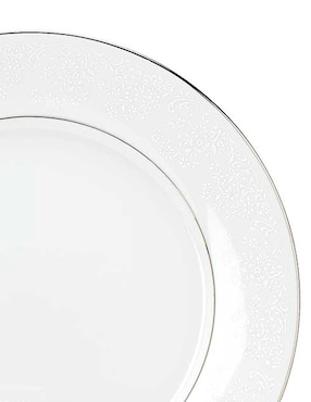 Vajilla cerrada Noritake Tahoe de porcelana para 12 personas