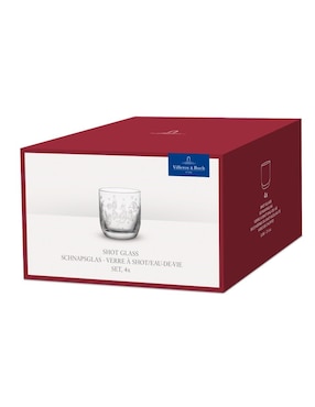 Set vasos Villeroy & Boch Toys D'Light de cristal con 4 piezas
