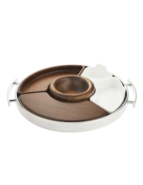 Bandeja multiusos Christofle Mood Coffee de acero inoxidable