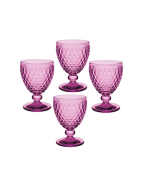 Set de copas para vino tinto Villeroy & Boch Boston de cristal