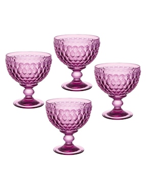 Set de copas para champán Villeroy & Boch Boston de cristal