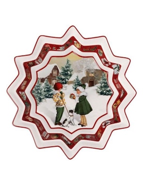 Bowl navideño Villeroy & Boch Toy´s Fantasy de porcelana