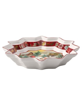 Bowl navideño Villeroy & Boch Toy´s Fantasy de porcelana