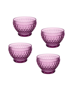 Set bowl Villeroy & Boch Boston 4 piezas de cristal