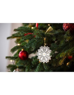 Ornamento navidad copo de nieve Villeroy & Boch Christmas Classics